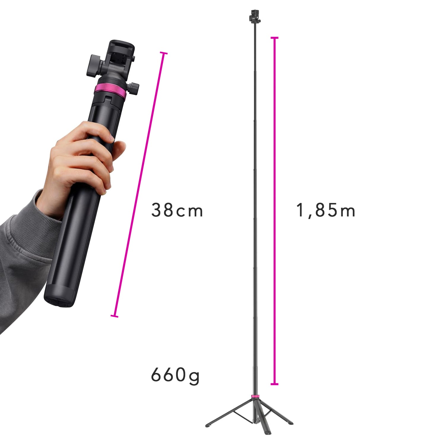Tripé Extensível (ideal para o GUMA)